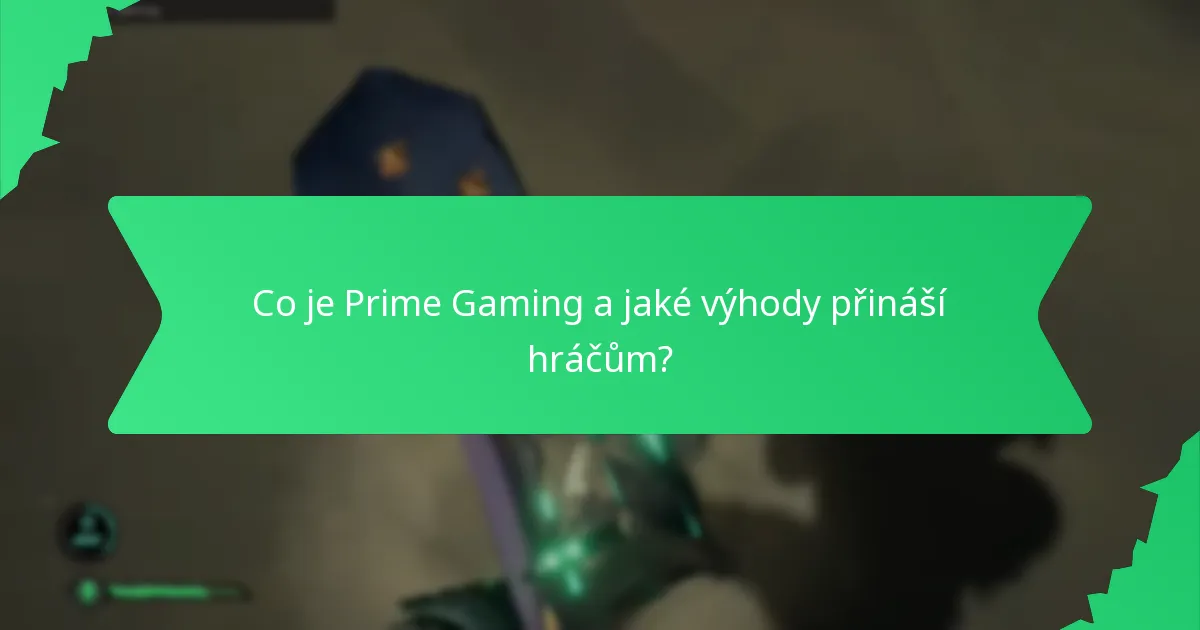 Jaké sběratelské předměty jsou k dispozici prostřednictvím Prime Gaming?