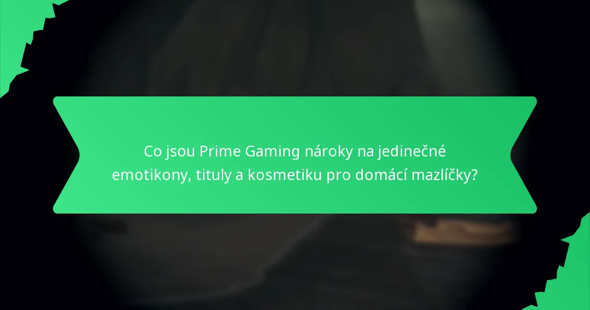 Jak mohou uživatelé uplatnit Prime Gaming odměny?