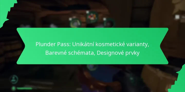 Plunder Pass: Unikátní kosmetické varianty, Barevné schémata, Designové prvky