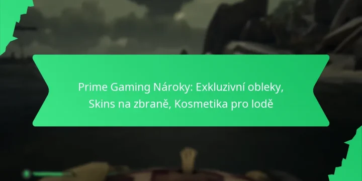 Prime Gaming Nároky: Exkluzivní obleky, Skins na zbraně, Kosmetika pro lodě
