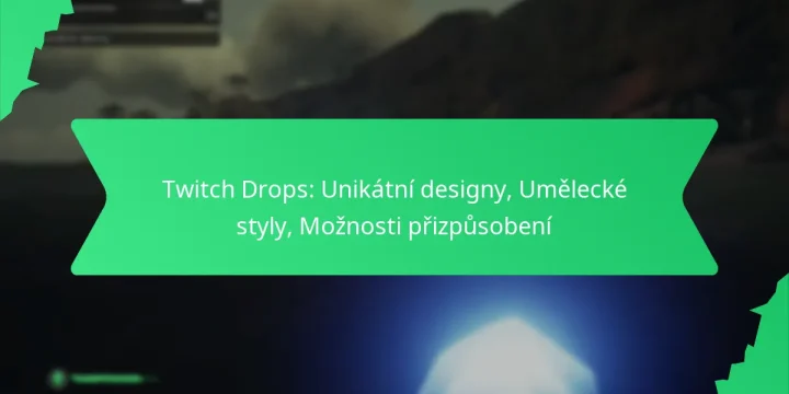 Twitch Drops: Unikátní designy, Umělecké styly, Možnosti přizpůsobení