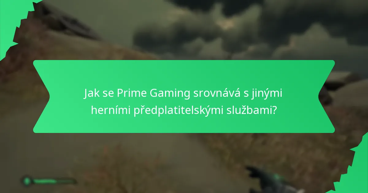 Jaké položky s časovým omezením lze uplatnit na Prime Gaming?