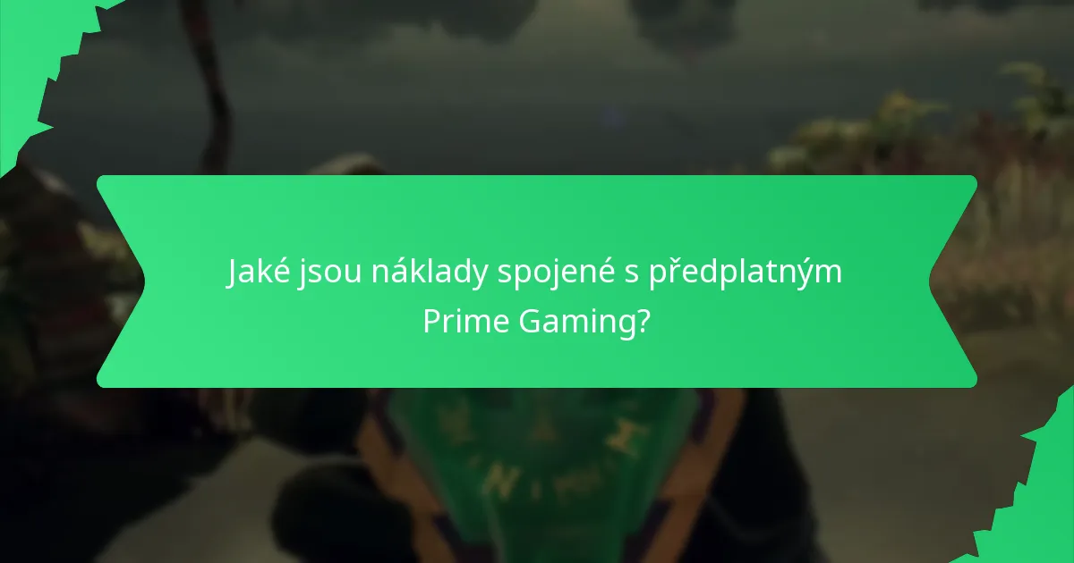 Jak mohou uživatelé odemykat vybavení prostřednictvím Prime Gaming?